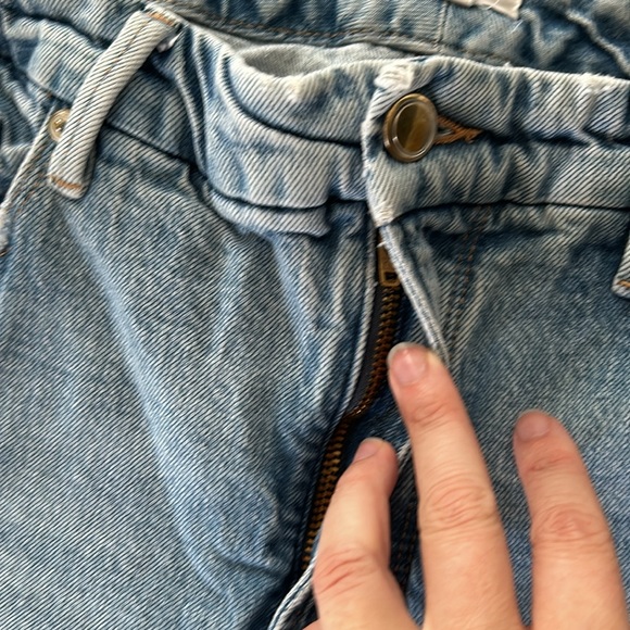 Good American Good Icon High Rise Denim Straight Jeans GI828T Women's size 8/29 - Picture 6 of 11